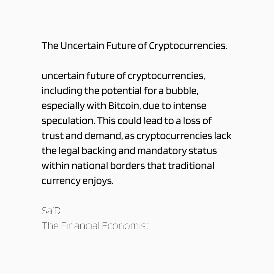 The Uncertain Future of Cryptocurrencies