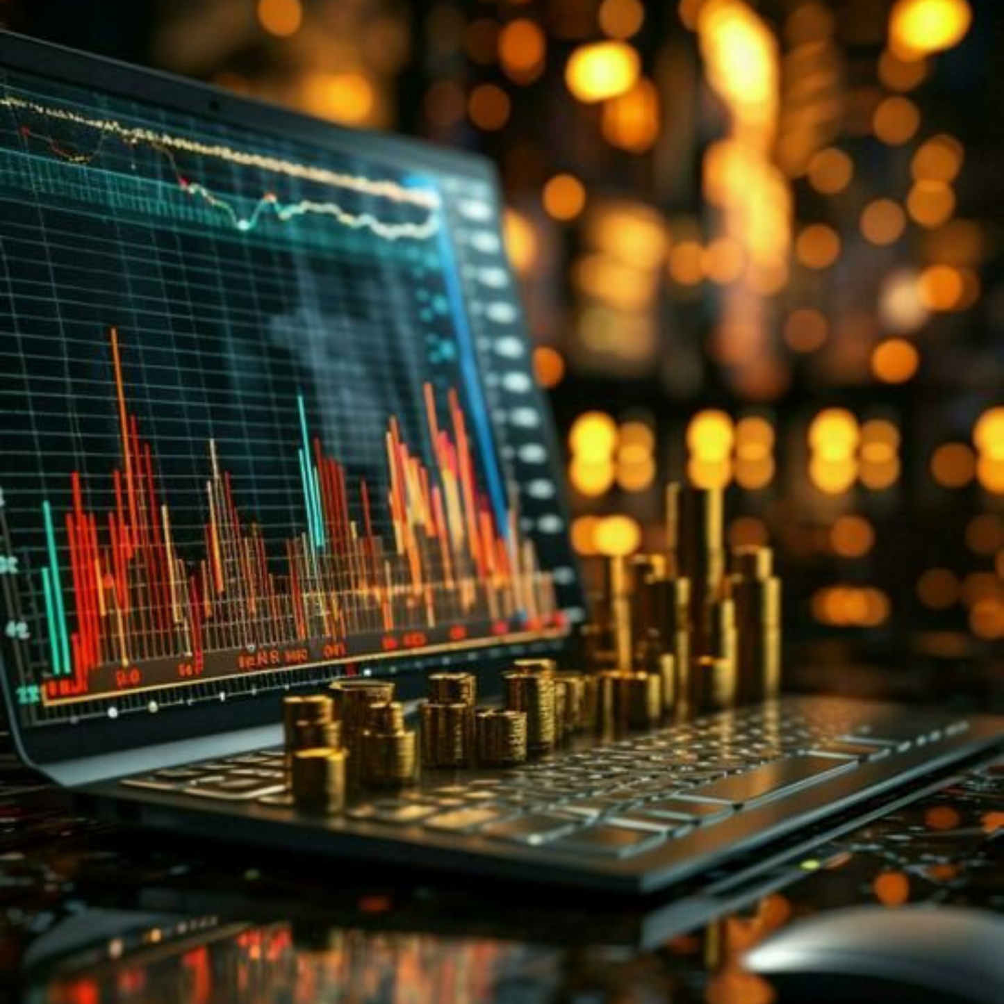 Practical Guide to Investing in Financial Markets, Stocks and Bitcoin.
